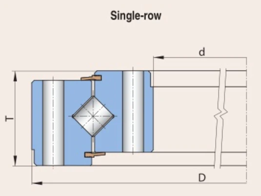 9O-1Z20-0344-1075 Slewing Bearing drawing 9O-1Z20-0344-1075 Slewing Bearing drawing